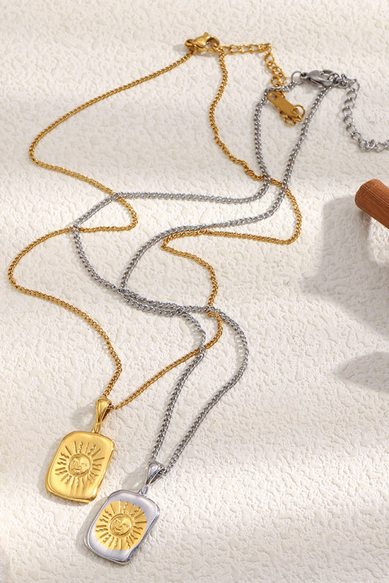 Sunburst Pendant Necklace