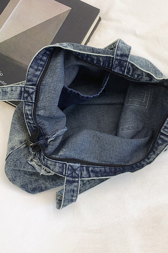 Denim LOVE Tote Bag