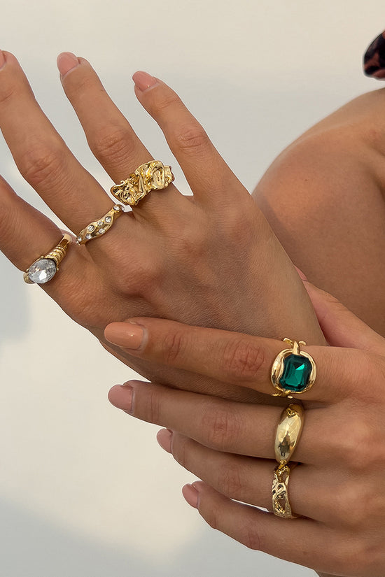 Statement Rings with Unique Gemstone Designs
