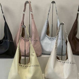 Chic Studded Shoulder Bag