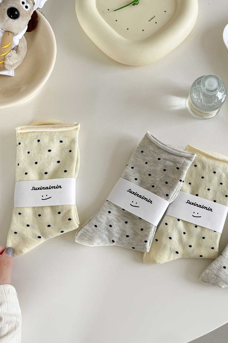 Polka Dot Designer Socks