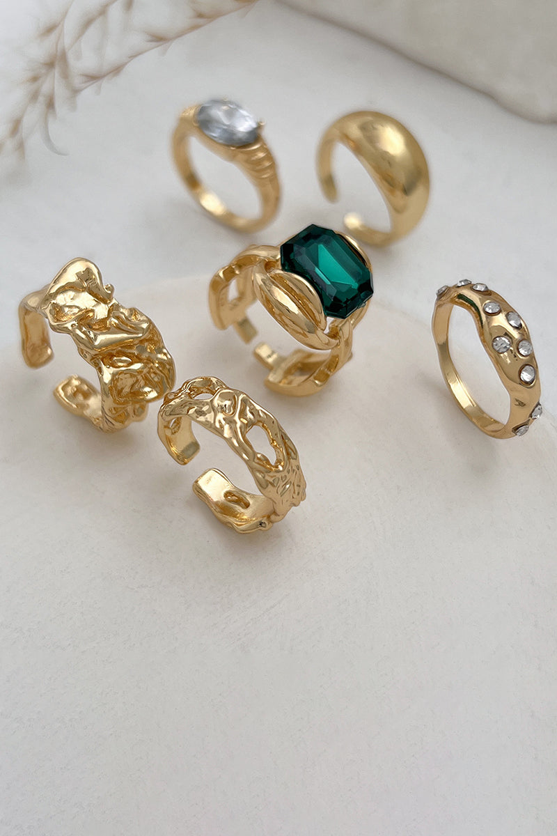 Statement Rings with Unique Gemstone Designs