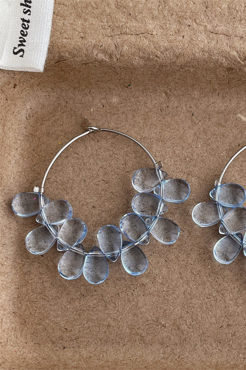 Teardrop Hoop Earrings