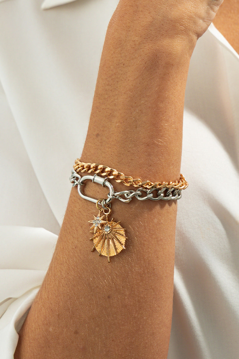 Chic Multi-Layer Chain Bracelet