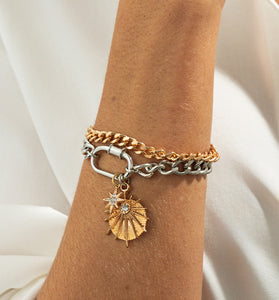 Chic Multi-Layer Chain Bracelet