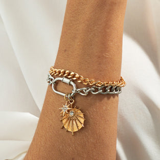 Chic Multi-Layer Chain Bracelet