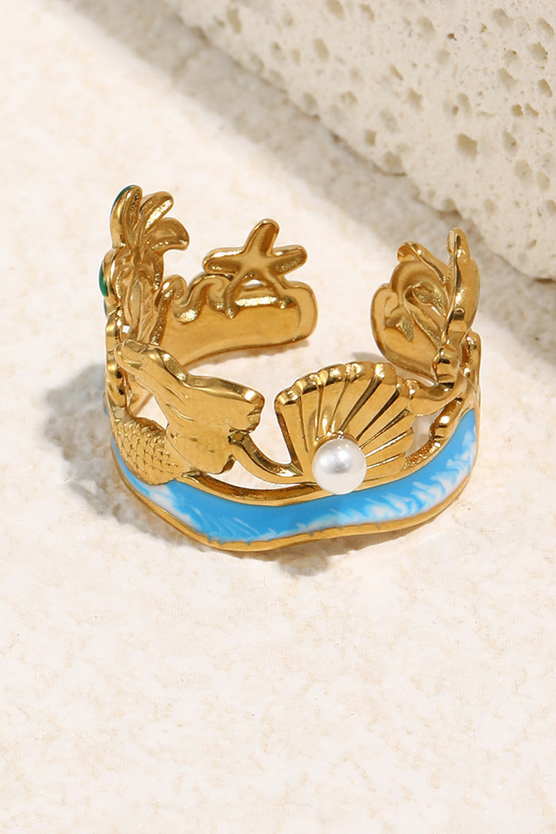 Nautical Charm Stainless Steel Ring