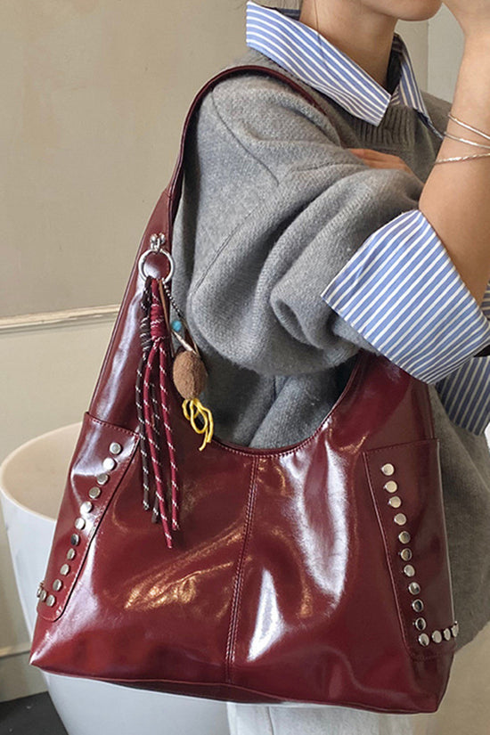 Studded Shoulder Bag