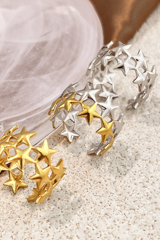 Starry Silver Stackable Ring