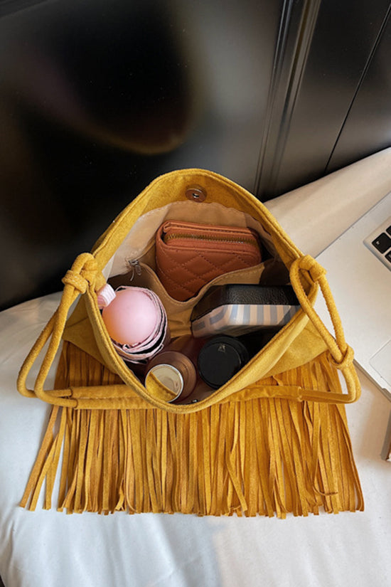 Fringe Detail Shoulder Bag