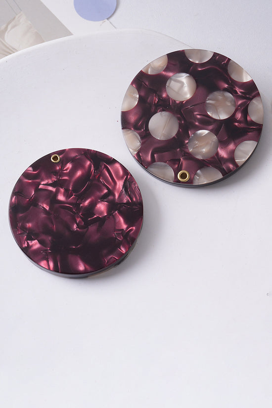 Polka Dot Compact Mirror
