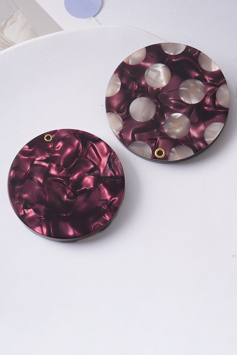 Polka Dot Compact Mirror