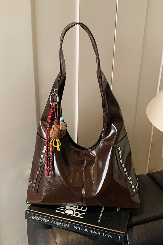 Studded Shoulder Bag