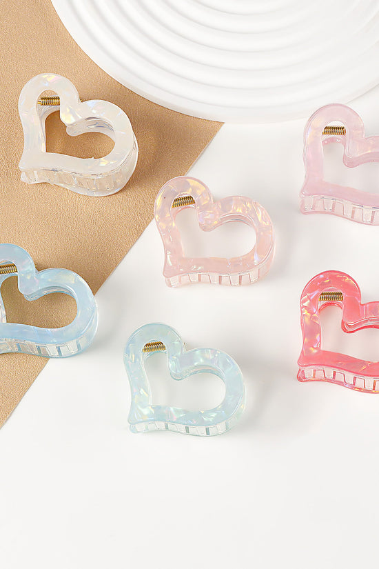 Heart-Shaped Hair Claw