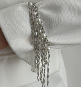Elegant Draping Chain Bracelet