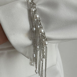 Elegant Draping Chain Bracelet