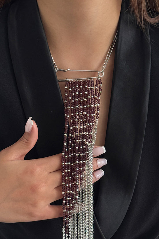 Elegant Long Tassel Chain Necklace
