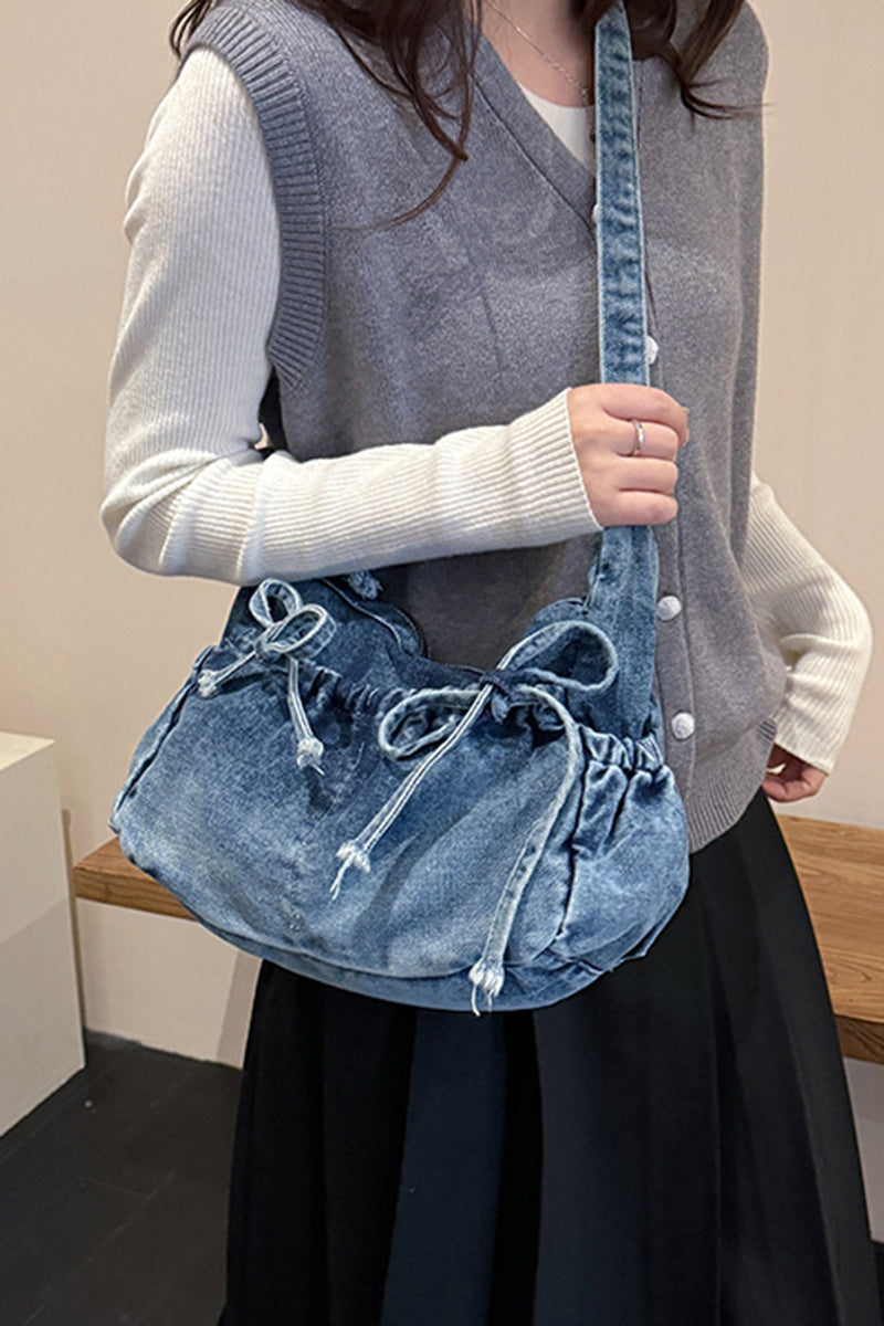 Chic Drawstring Shoulder Bag