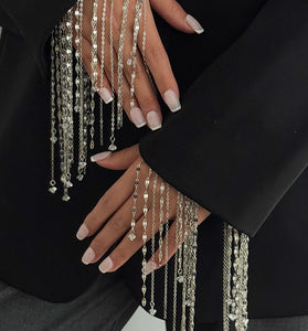 Elegant Chain Drape Bracelet