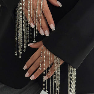 Elegant Chain Drape Bracelet