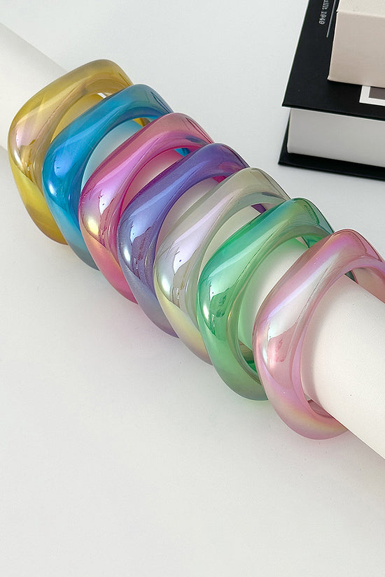 Iridescent Minimalist Bracelet