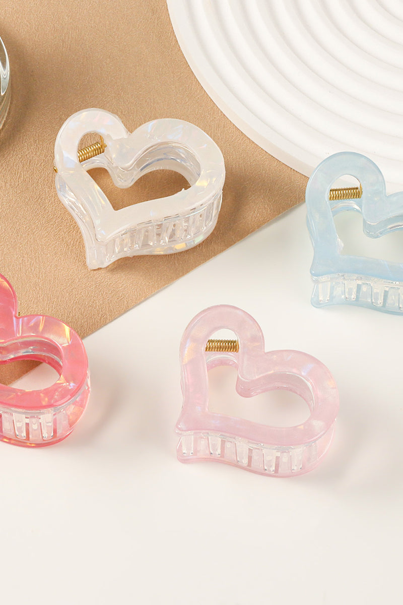 Heart-Shaped Hair Claw