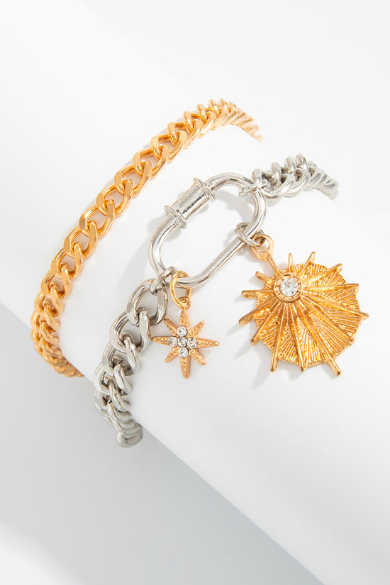 Chic Multi-Layer Chain Bracelet