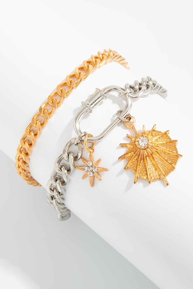 Chic Multi-Layer Chain Bracelet