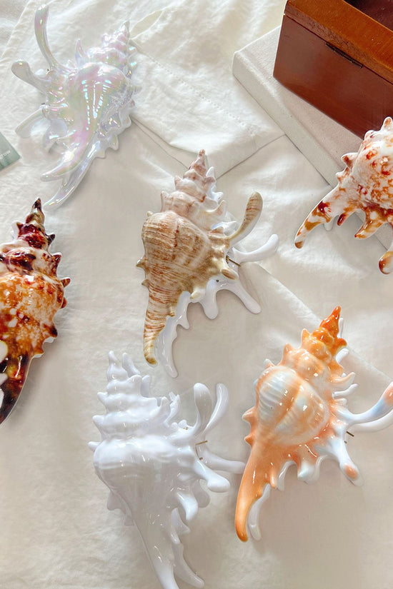 Seashell Decorative Hair Clip