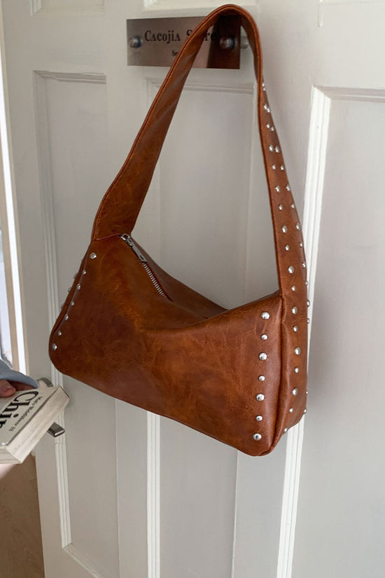 Studded Sling Bag for Casual Outings