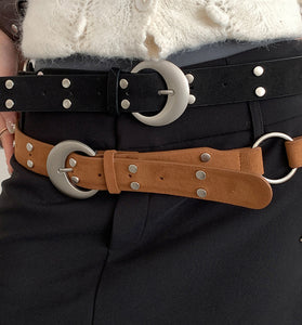 Wide Buckle Stylish Belt