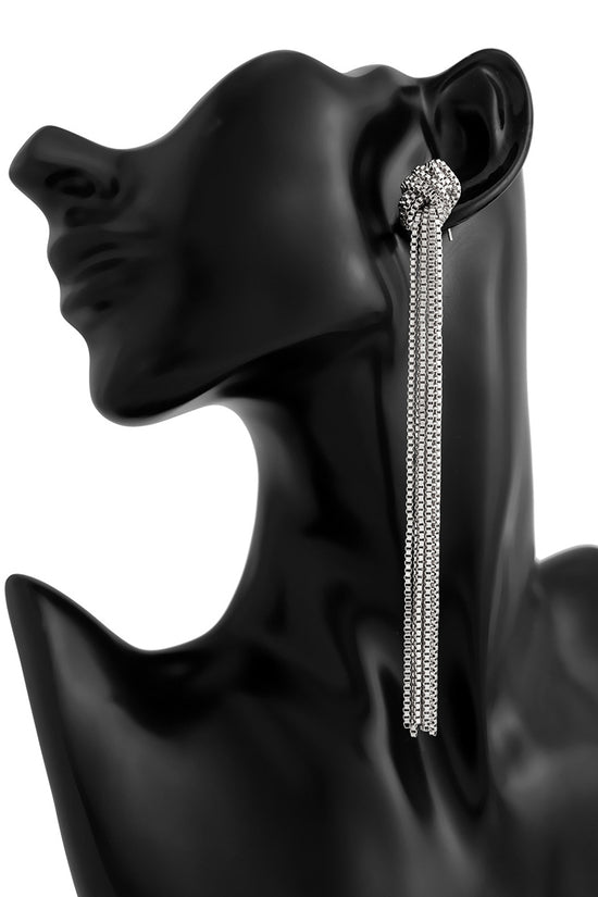 Elegant Tassel Chain Earrings