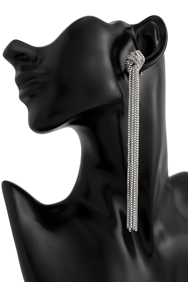 Elegant Tassel Chain Earrings
