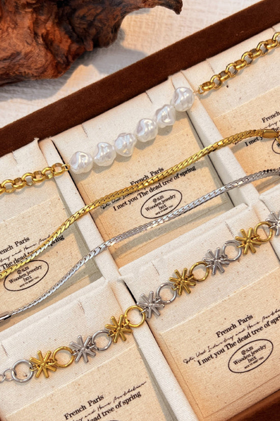 Star Link Chain Bracelet