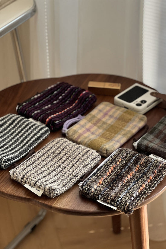 Handwoven Textured Pouch