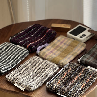 Handwoven Textured Pouch