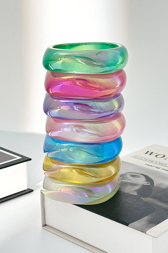 Iridescent Minimalist Bracelet