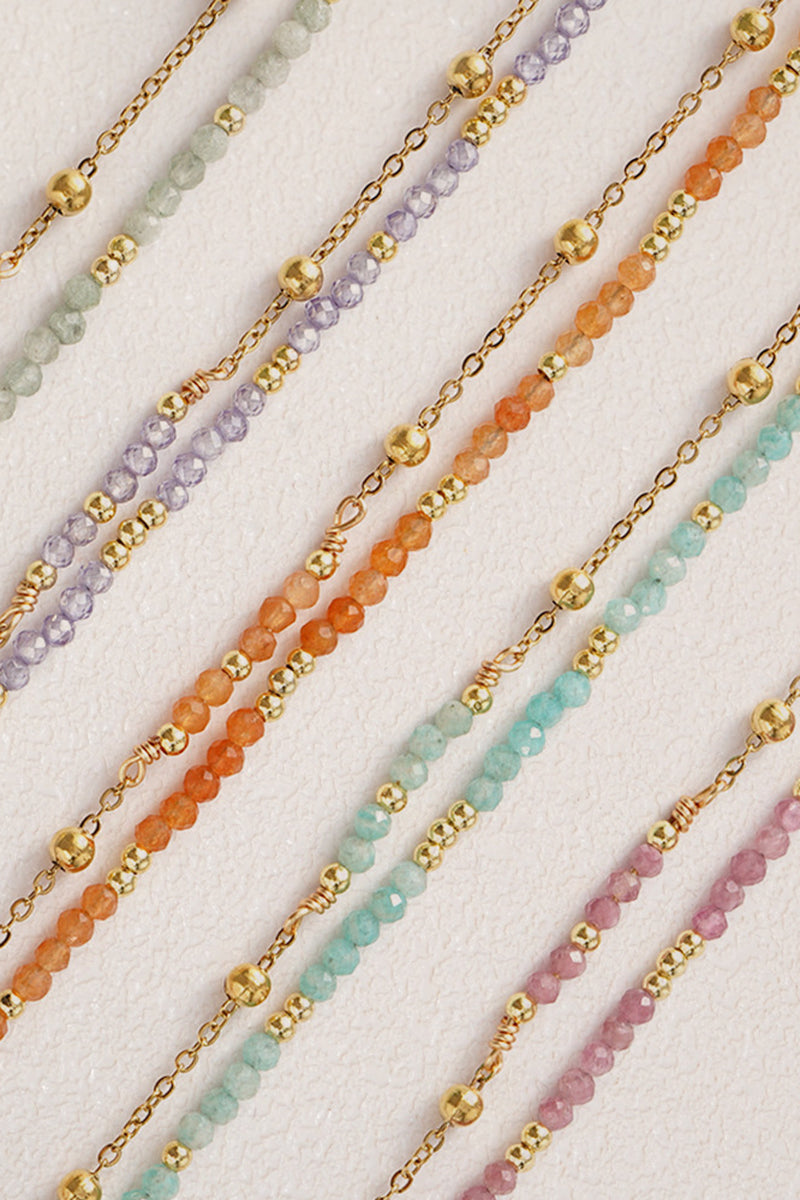 Elegant Beaded Layered Bracelet