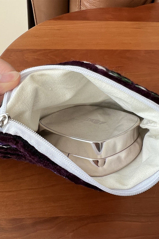 Handwoven Textured Pouch