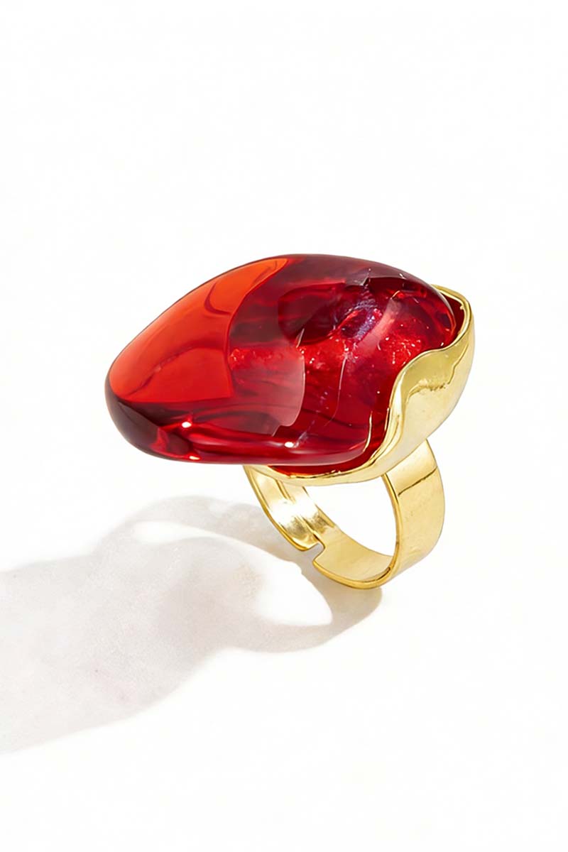 Sculpted Statement Ring