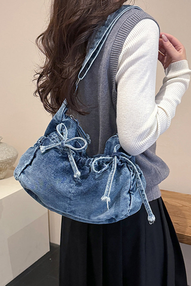 Chic Drawstring Shoulder Bag