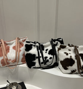 Stylish Animal Print Shoulder Bag