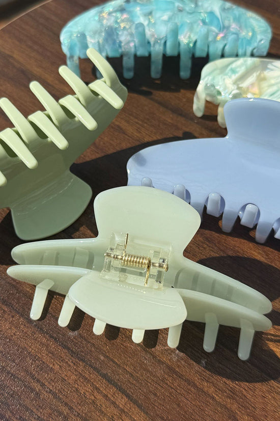Iridescent Jaw Hair Clip