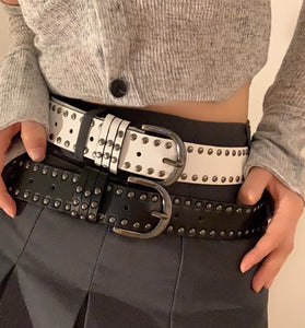 Versatile Studded Waist Belt