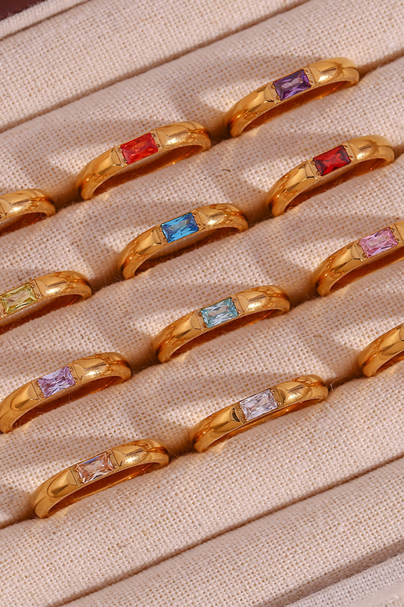 Elegant Birthstone Ring