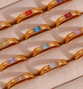 Elegant Birthstone Ring