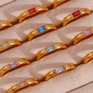 Elegant Birthstone Ring
