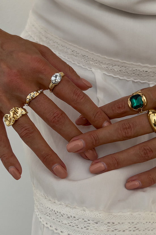 Statement Rings with Unique Gemstone Designs