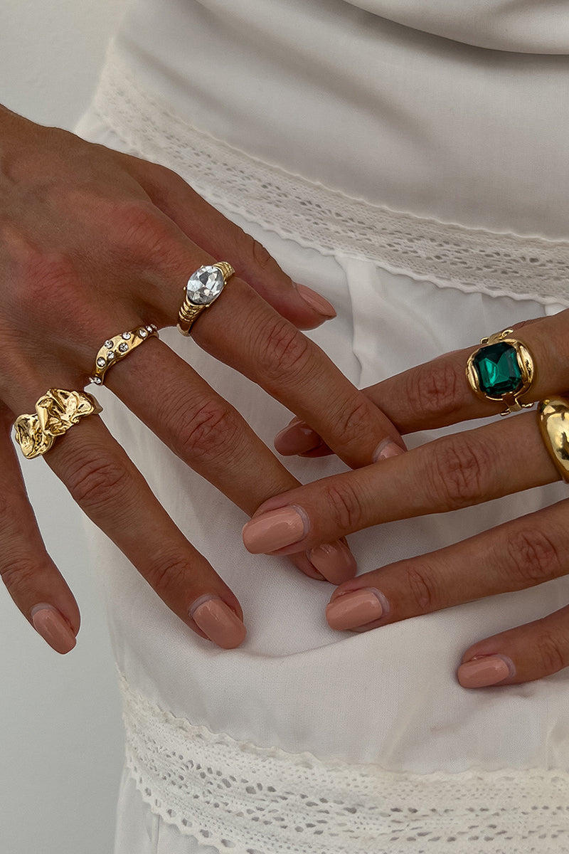 Statement Rings with Unique Gemstone Designs
