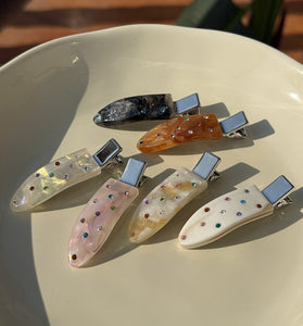 Chic Gem-Studded Hair Clip